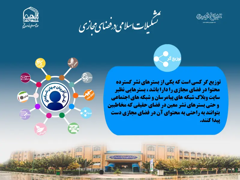 نقش توزیع‌گر محتوا در فضای مجازی